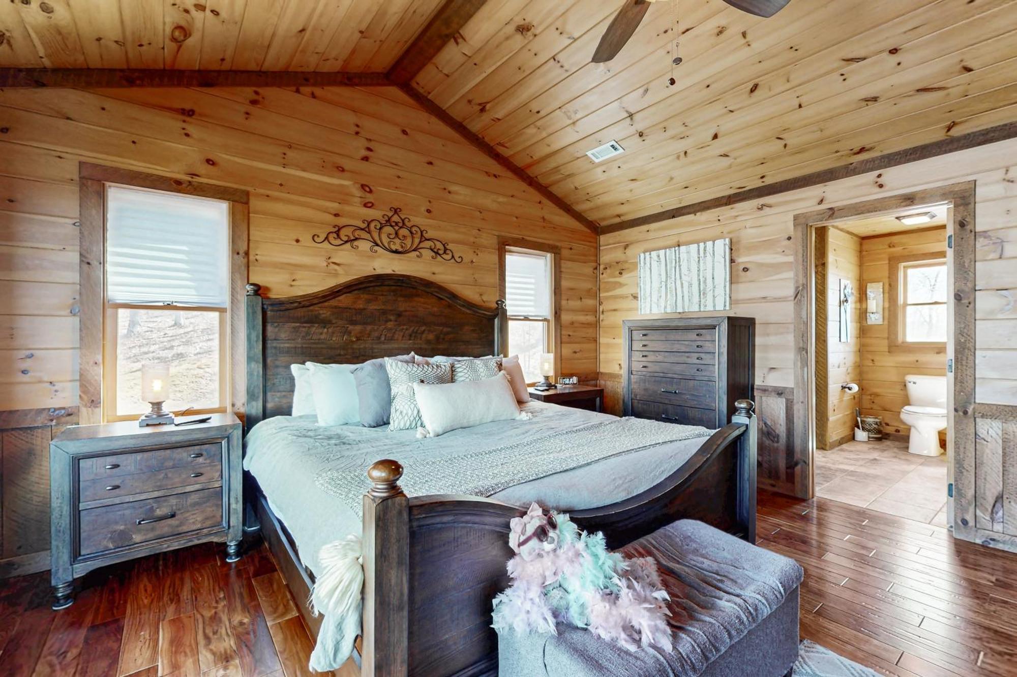 Bougie Bear Cabin Morganton Buitenkant foto