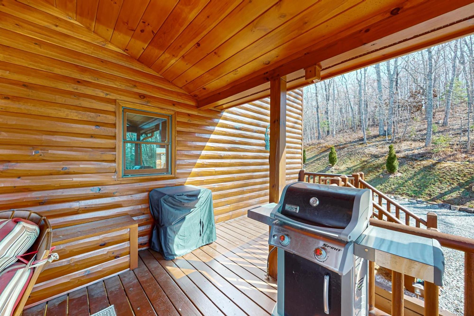 Bougie Bear Cabin Morganton Buitenkant foto