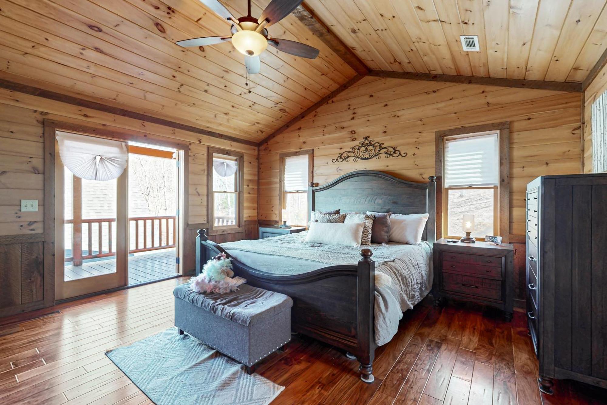 Bougie Bear Cabin Morganton Buitenkant foto