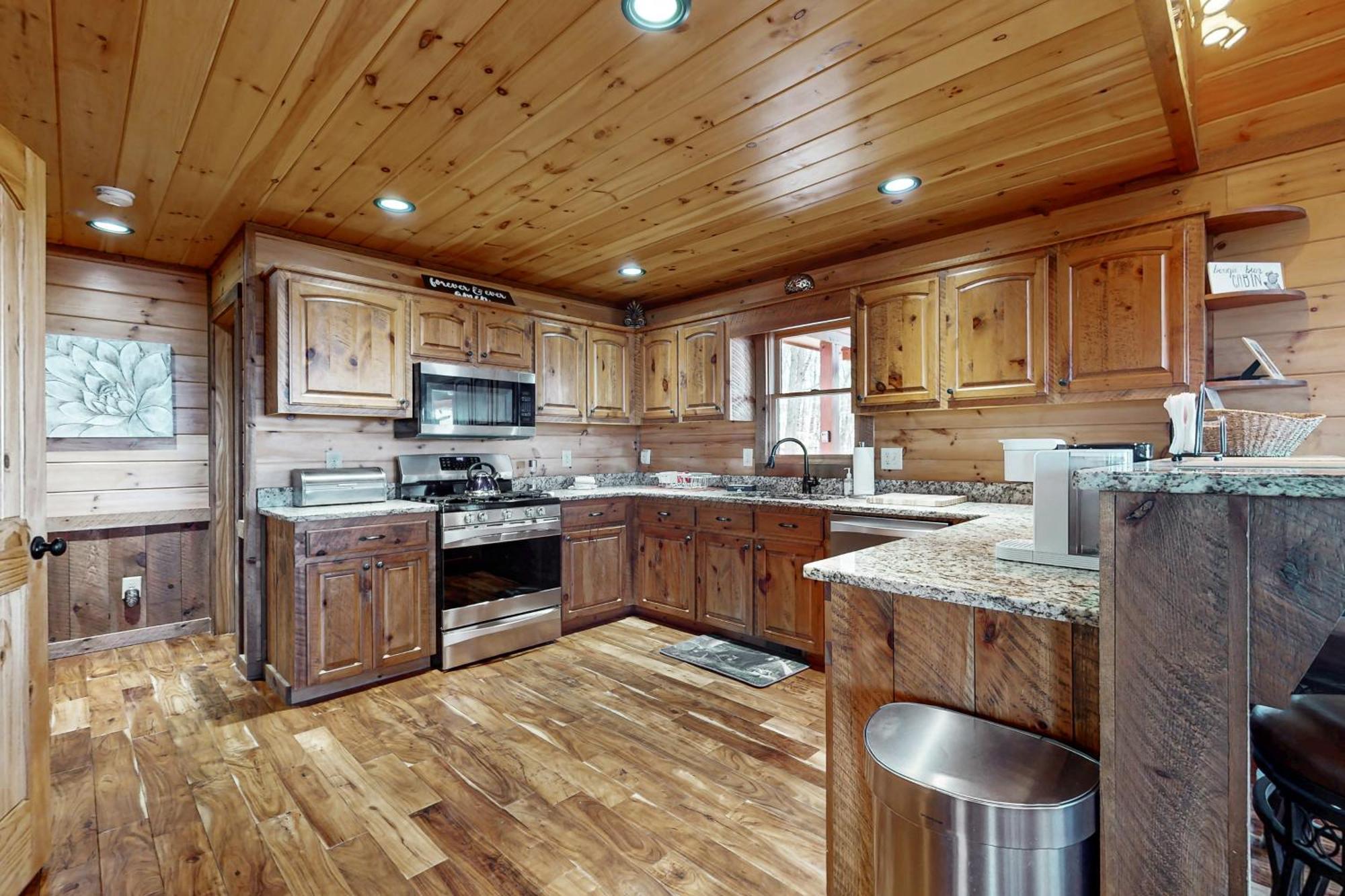 Bougie Bear Cabin Morganton Buitenkant foto