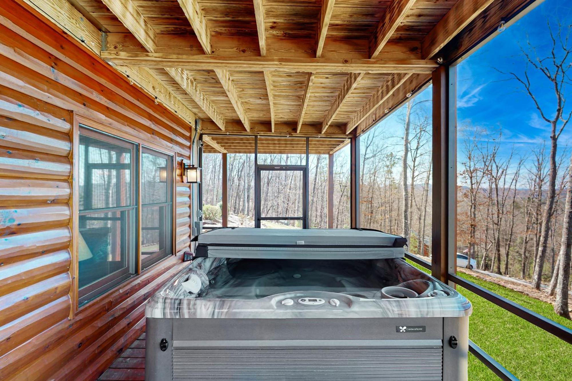 Bougie Bear Cabin Morganton Buitenkant foto