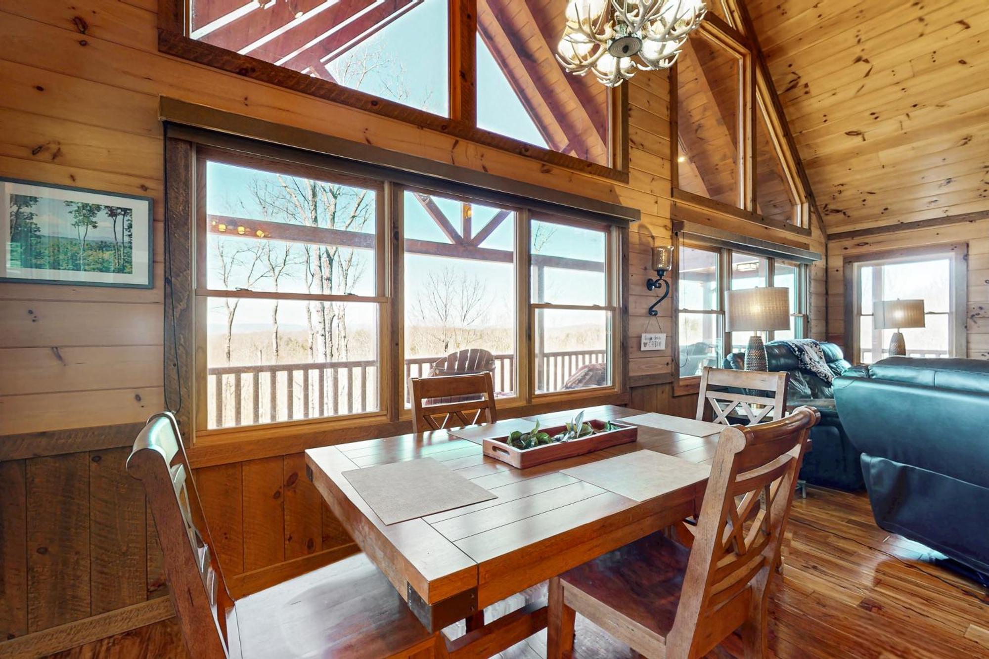 Bougie Bear Cabin Morganton Buitenkant foto